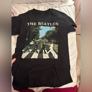 Beatles graphic tee, oversized